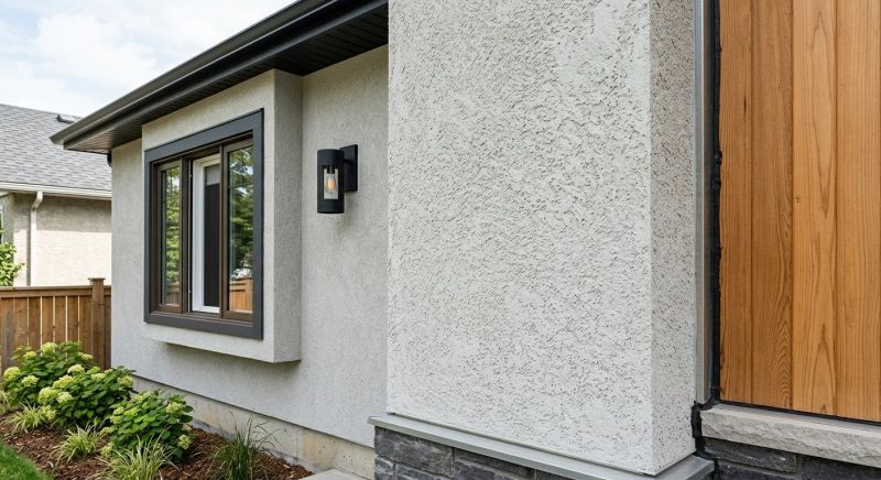 Garage Stucco Repair in Roseville, CA