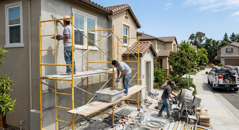 Stucco Siding Installation in Sonoma County, CA